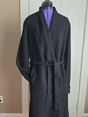 Moth Black Garment with Cream Care Label